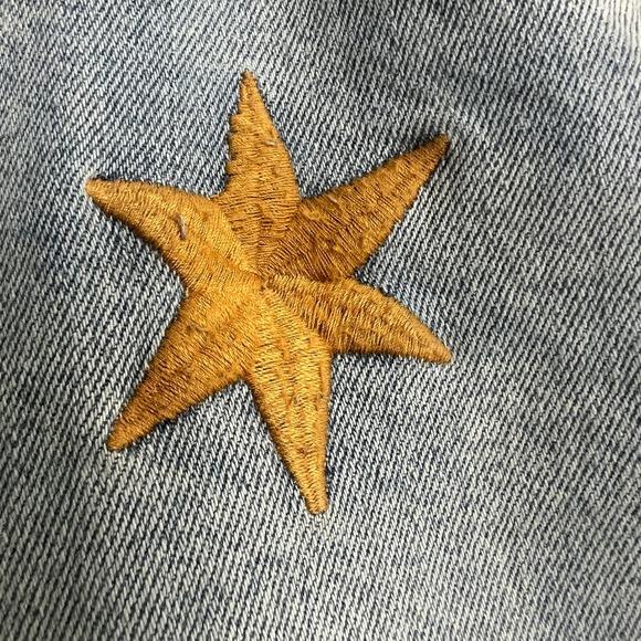 Billionaire Boys Club Distressed Embroidered Patch Skinny Jeans‎ UFO Cactus 38 - Picture 4 of 12